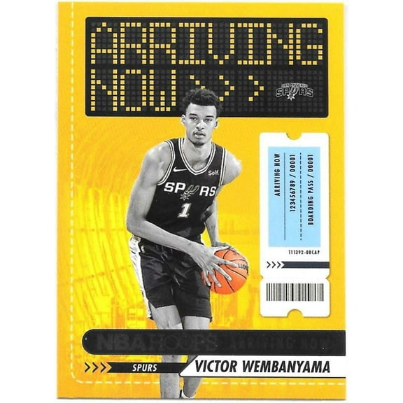 NBA 2023-24 Panini Hoops Arriving Now Victor Wembanyama #26 (Rookie)