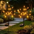 thumbnail image 4 of sruoe Halloween Solar Pumpkin Branch Stake Light, Halloween Decor, Waterproof LED Ground Lamp for Yard, Garden, Patio Layout, 4 of 8