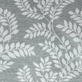 thumbnail image 5 of Parrie Jacquard Leaf Total Blackout Grommet Curtain Panel Blackout 52" x 84" in Silver, 5 of 5