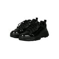thumbnail image 5 of Women Patent Glossy Round Toe Lace-Up Platform Sneaker 18215, 5 of 6