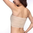 thumbnail image 2 of unbranded 3Ud Bandeau Tube Top Sin Costuras Elástico Para Mujer Colores Surtidos Cómodo Y Sin, 2 of 8