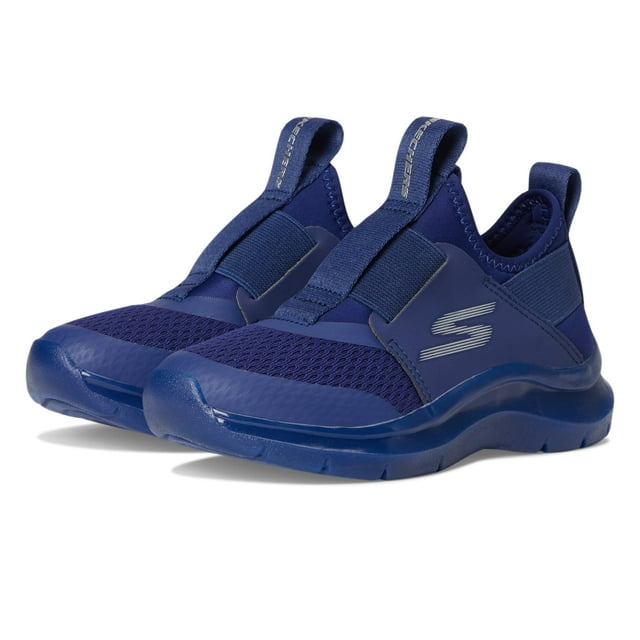 Zapatillas Skechers para niños, modelo Skech Fast Ice en color azul marino, talla 13.5