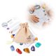 thumbnail image 1 of Hot6sl Ofertas de La Semana Juego de Piedras Preciosas Astrológicas, Bolsa de Tela con Doce Constelaciones de Cristal Natural., 1 of 3