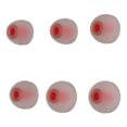 thumbnail image 3 of Auriculares de repuesto, 3 tamaños, 6 piezas, tapones de silicona para los oídos, para auriculares, durabilidad probada en el tiempo, 3 of 12