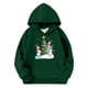 thumbnail image 3 of Sudadera con capucha para niñas y niños, sudadera de manga larga con cuello redondo y estampado de moda, jersey con bolsillo, sudadera de poliéster para niñas, 3 of 8