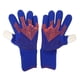 thumbnail image 1 of 1 par de guantes de portero de fútbol, ​​guantes de portero de látex con agarre fuerte, guantes deportivos cómodos y transpirables para entrenamiento, azul, talla 9, 1 of 10