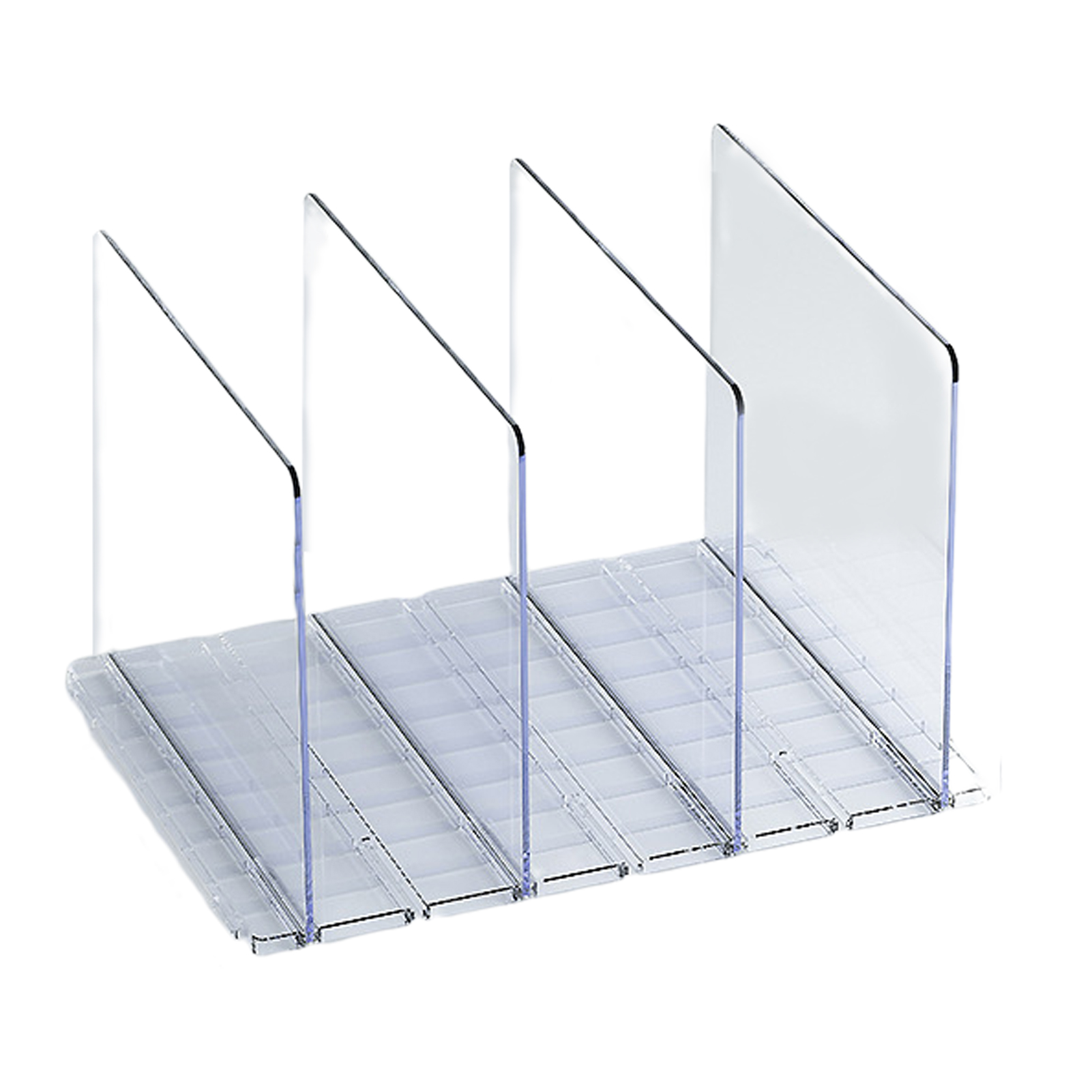 Clear Shelf Divider Save Space, Easy to Install, Clear Adjustable