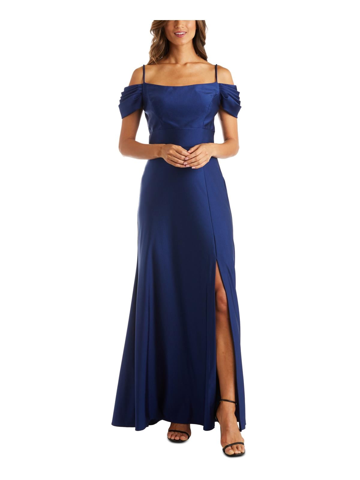 nightway navy blue dress