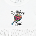 thumbnail image 4 of Inktastic Pickleball Girl Retro Girls Baby Dress, 4 of 5