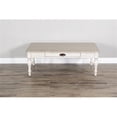 thumbnail image 4 of Pemberly Row Modern 50" Wood Cocktail Table in Off White Taupe, 4 of 8