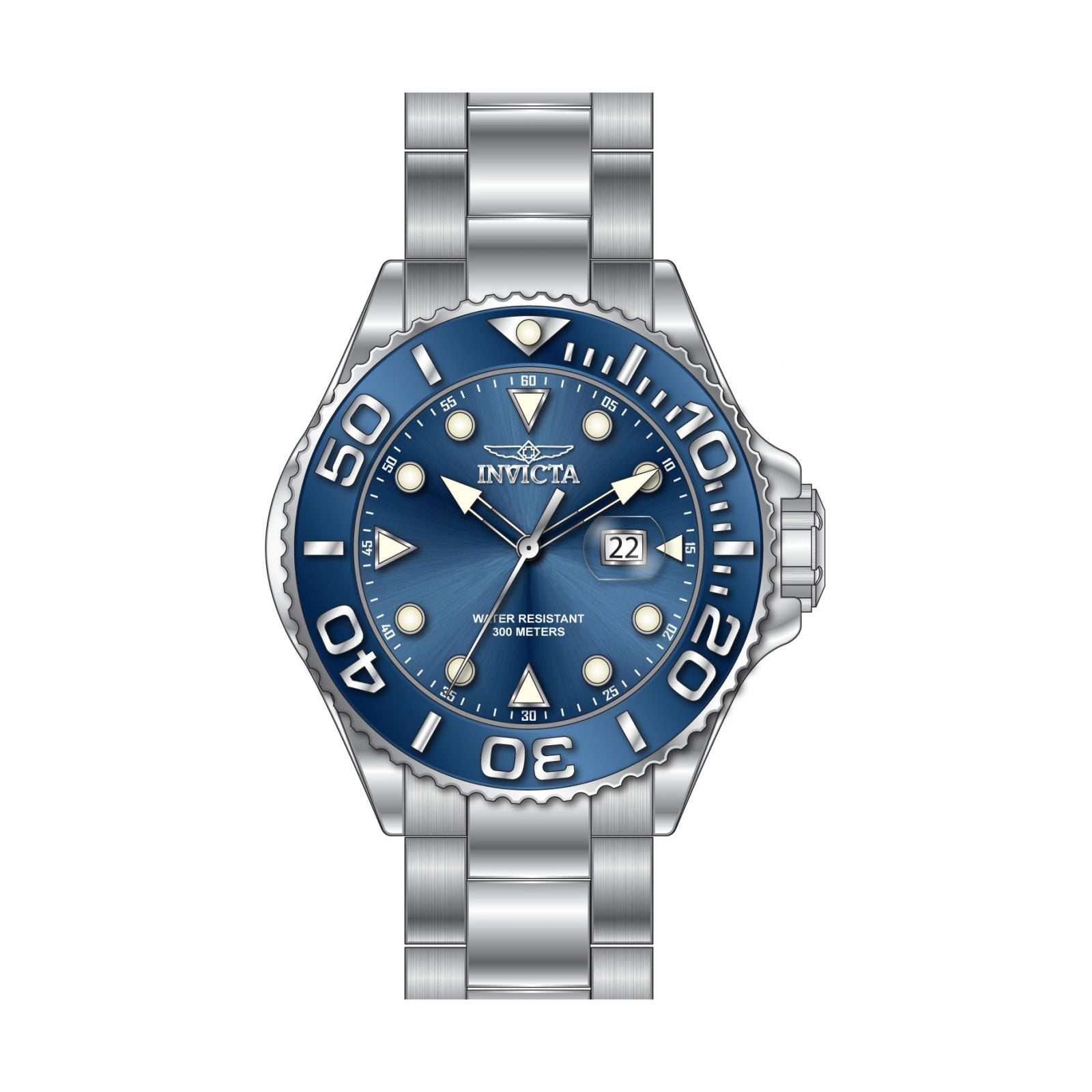 Invicta Men's Pro Diver Blue Dial Watch - 28766