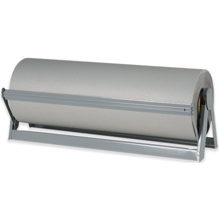 - KPB2430 Gray 24 Inch - 30 lb. Newsprint Paper / Recycled Fibers Bogus Kraft Paper Rolls Made In USA 1 ROLL