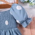 thumbnail image 5 of RIJOPUTY Baby Girl Dresses 6-9 Months Flower Girl Dress 12-18 Month Girl Clothes Summer Gifts for Toddler Vestido Verde Para Niña Play Dress Up for Girls 2-3 Vestidos Elegantes Para Niñas 3 Year, 5 of 7