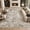 Brown, variant on MICGEEK 8x10 Washable Area Rugs for Living Room, Modern Abstract Printed Rug, Vacuum-Friendly, Non Slip Indoor Rug for Bedroom Dining Room Home Decor Carpet, Brown