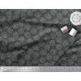 thumbnail image 3 of Soimoi Gray Silk Fabric Dot Abstract Print Fabric by the Yard 42 Inch Wide, 3 of 3
