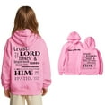 thumbnail image 5 of Kids Boys Hoodies Jesus Loves You Hooded Sweatshirts Long Sleeve Graphic Sweatshirt Fashion Loose Pullover Top Cute Clothes Girl Clothes Size 5-6 Years Cute&nbsp;Boy Girl&nbsp;Clothing, 5 of 7