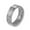 Silver, variant on Hip Hop Punk Titanium Steel Couple Ring Stainless Steel Roman Numeral Gift Rings for Men Women Birthday Gifts