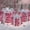 E, variant on Christmas Lighted Boxes Decorations, Quntis 8 Modes 3 Lighted Boxes, Rose Pink Gift Boxes Christmas Decorations for Christmas Tree Indoor/Outdoor Clampsted Gift Box 3 Piece