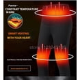 thumbnail image 5 of Ropa interior térmica de invierno con calefacción para hombre, chaqueta calefactora, ropa de esquí, chaqueta calefactora, pantalones de forro polar cálidos, ropa calefactora eléctrica con USB, 5 of 5