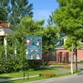 thumbnail image 6 of XMXT Garden Decor Flags, Happy Santa Cartoon Print Double-Sided Garden Flags, 12.5 x 18 inches, 6 of 9