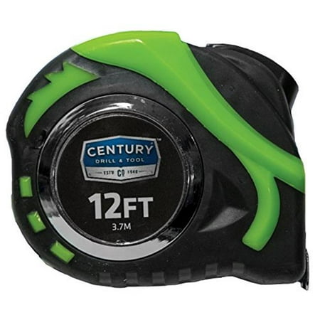 UPC: 0081838728168 | Century Drill & Tool 72816 Tape Measure High Visibility  12 ft. x 0.5 in.