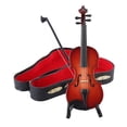 thumbnail image 1 of Mini violín con llavero y sonido. Mini violín de juguete que reproduce música triste. Modelo de violín más pequeño. Mini narrador de historias que llora. Violín miniatura portátil., 1 of 6