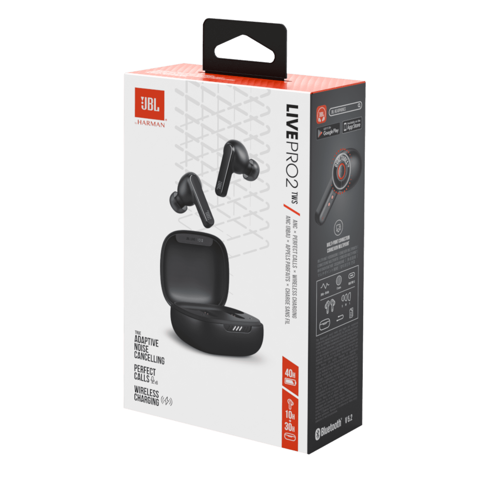Restored JBL Live Pro 2 TWS, True wireless Noise Cancelling earbuds (Refurbished)