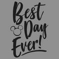 thumbnail image 2 of Womens Mickey & Friends Best Day Ever Racerback Tank, 2 of 4
