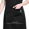 thumbnail image 2 of Apron Cooking Apron Kitchen Apron 2 Set of 2 Pockets Bib Apron Cooking Apron for Women Men Chef, 2 of 5