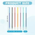 thumbnail image 2 of 35 Pcs Erasable Gel Pens Refills, 0.5mm Heat Erasable Pens Refills for Fabric Disappearing Ink Fabric Marking Pen for Sewing Quilting Writing, Multicolor Ink, 2 of 6