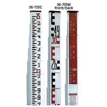 UPC 644425000377 product image for CST Berger 06-805MME 5-Meter Inch and Metric Telescoping Measuring Rod | upcitemdb.com