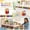A003- Style C, variant on Colorful Classroom Border Sticker for Wall Decor with 312 Inch Crayon Design, Fun and Hobby Bathroom Wall Decor for Student, Great for Classroom Decorations and Home Decor