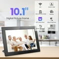 thumbnail image 4 of Jazeyeah 10.1" Wifi Digital Picture Frame with 32GB Storage and 32 GB Micro Card Slot, Share Photos&Videos Remotely via Free APP (with 32GB TF Card), 4 of 7