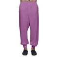 thumbnail image 1 of Atasi Mens Elastic Ethnic Wear Bottom Pant Readymade Solid Rayon Harem Pajama, 1 of 5