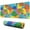 Colorful Cartoon Dinosaurs, variant on Long Mouse Pads for Desk,Colorful Cartoon Dinosaurs Geometric Desk Mats on Top Of Desks, Desk Mouse Pad Extra Large with 3mm Non-Slip Base and Stitched Edge for Gaming,Work,Home 31.5"x11.8"