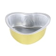 thumbnail image 2 of KitchenDance Disposable Aluminum Mini 3.5 ounce Heart Shap, 2 of 3