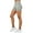 GREY, variant on Gilbin Ultra Soft High Waist Yoga Stretch Mini-Bike Shorts for Women-Many Colors-One Size & Plus Size (Beige S-L)