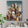 thumbnail image 4 of Qisvanset 12x16 Inch Vibrant Wildflower Landscape Oil Painting Canvas Print Wall Art, 4 of 5