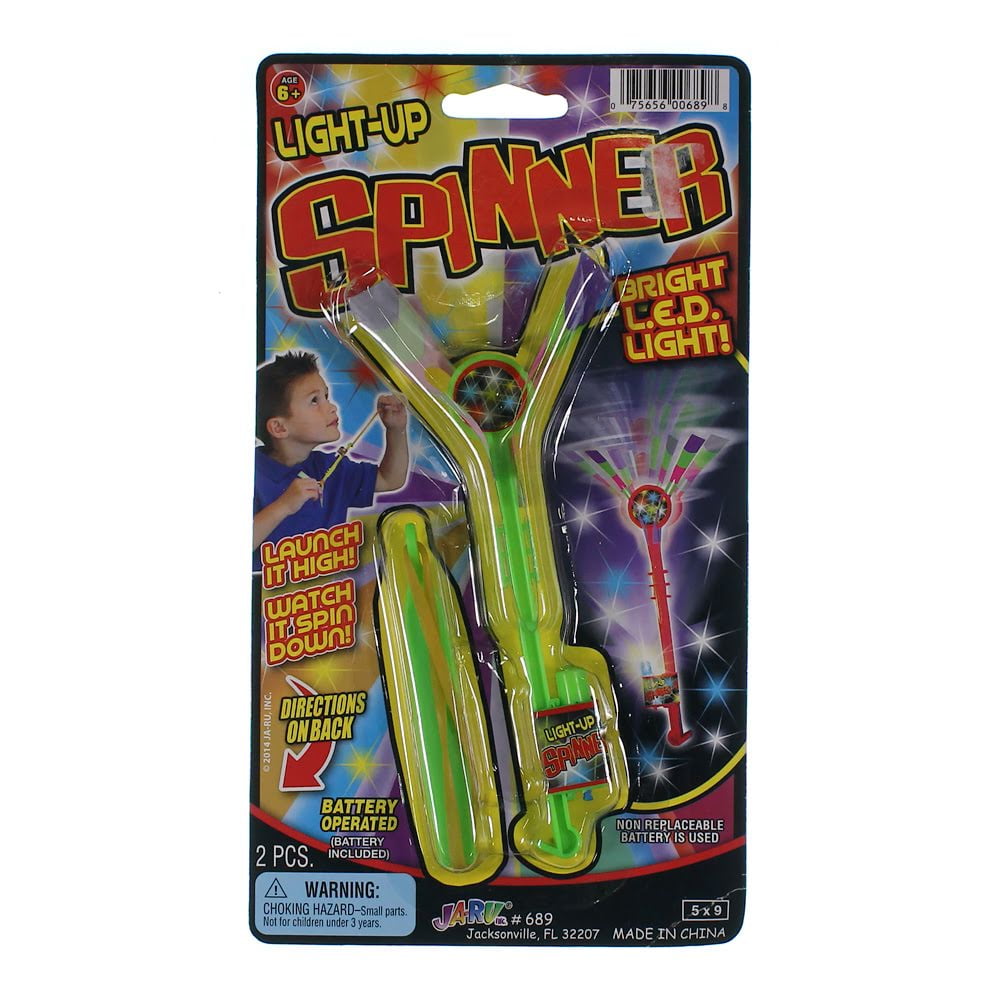 Assorted Colors Light-up Spinner 