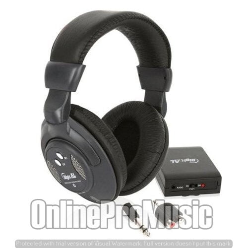 wireless headphones and transmitter