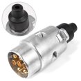 thumbnail image 2 of BJYX 7 Pin 12V Aluminium Socket Truck Cable Connector Trailer Signal Lamp Display, 2 of 6