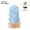 Azure, variant on Natural Stone Ambient Night Light - Handcrafted Beechwood Base, USB-Powered Column Table Lamp for Bedroom, Meditation Space & Desk Decor