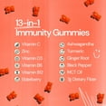 thumbnail image 3 of Immun by Gruns Low Sugar Immunity Support Gummies for Adults with Vitamin C, MCT Oil, Ashwagandha, Elderberry, and Zinc, Contains Prebiotic Fiber for Gut Health,&nbsp;12 Servings, 3 of 12
