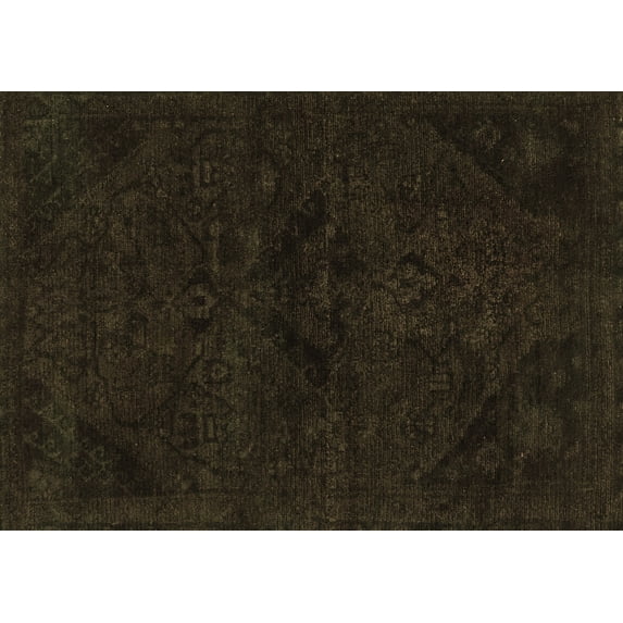 Ahgly Company Indoor Rectangle Persian Brown Bohemian Area Rugs, 8' x 10'