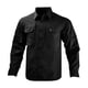 thumbnail image 4 of Blusa y camisa de manga larga con cuello vuelto para hombre, estilo casual, de color liso, con botones y bolsillos, de poliéster., 4 of 6