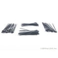 thumbnail image 2 of 100-Pack Heavy Duty 4 Inches (18lbs) Zip Cable Tie Down Strap Wire Uv Black Nylon Wrap, 2 of 3