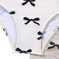 thumbnail image 6 of YunPes Girls Swimsiut One Piece Bathing Suit with Mesh Cover Up Skirt Adjustable Straps Cut Out Swimwear Cute Bow Graphic Beachwear, 6 of 8
