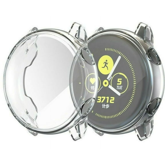 For Samsung Galaxy Watch Active Case, Heavy-Duty Shockproof Protective Full Cover Armor, Shock Adsorption, Drop Protection, Lifetime Protection
