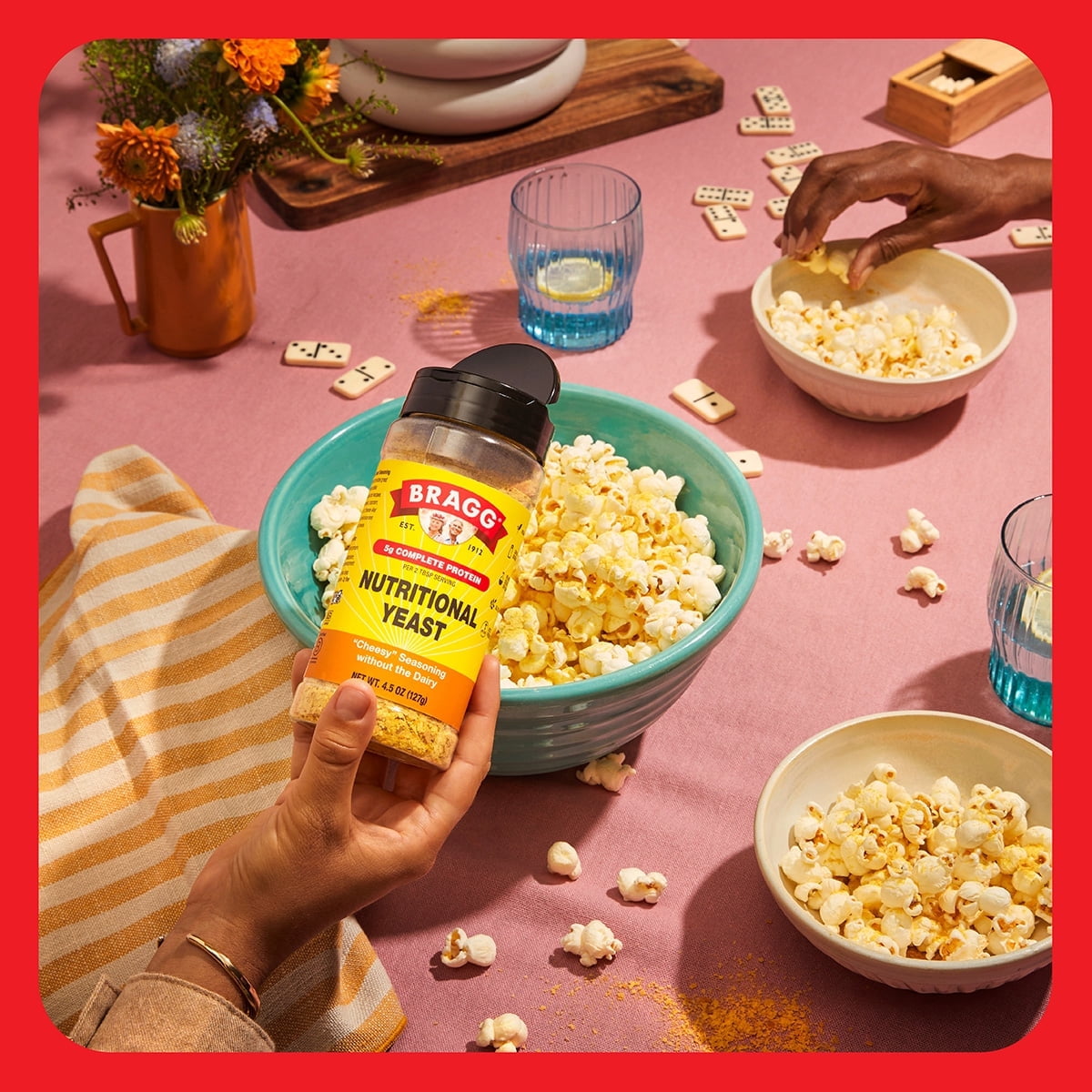 Bragg Nutritional Yeast, "Cheesy" Seasoning Without the Dairy, 4.5 oz