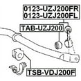 thumbnail image 2 of Febest FRONT STABILIZER BAR BUSHING D35 # TSB-VDJ200F OEM 48815-60250, 2 of 2